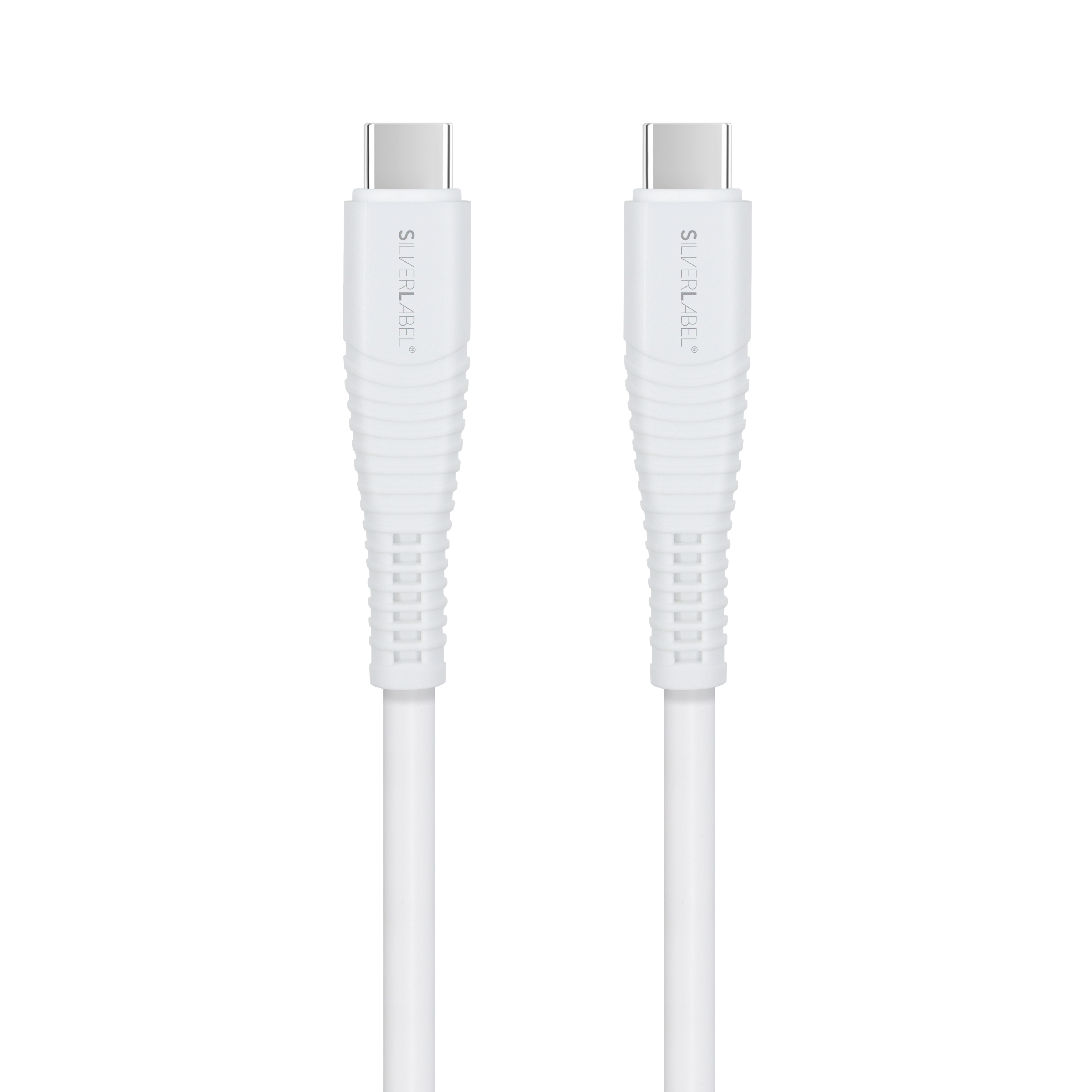 SilverLabel 3m USB-C to USB-C Cable White