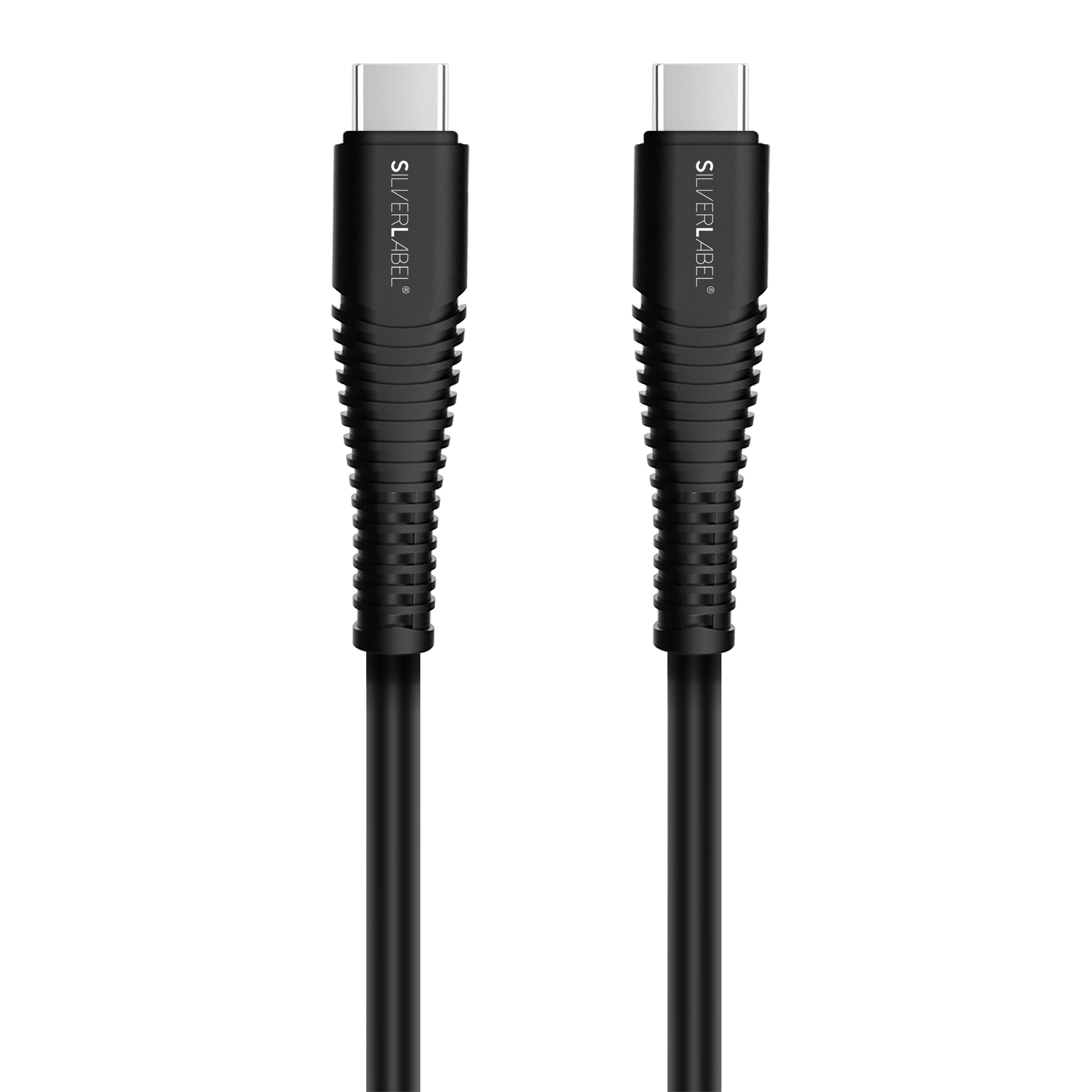 SilverLabel 3m USB-C to USB-C Cable Black 