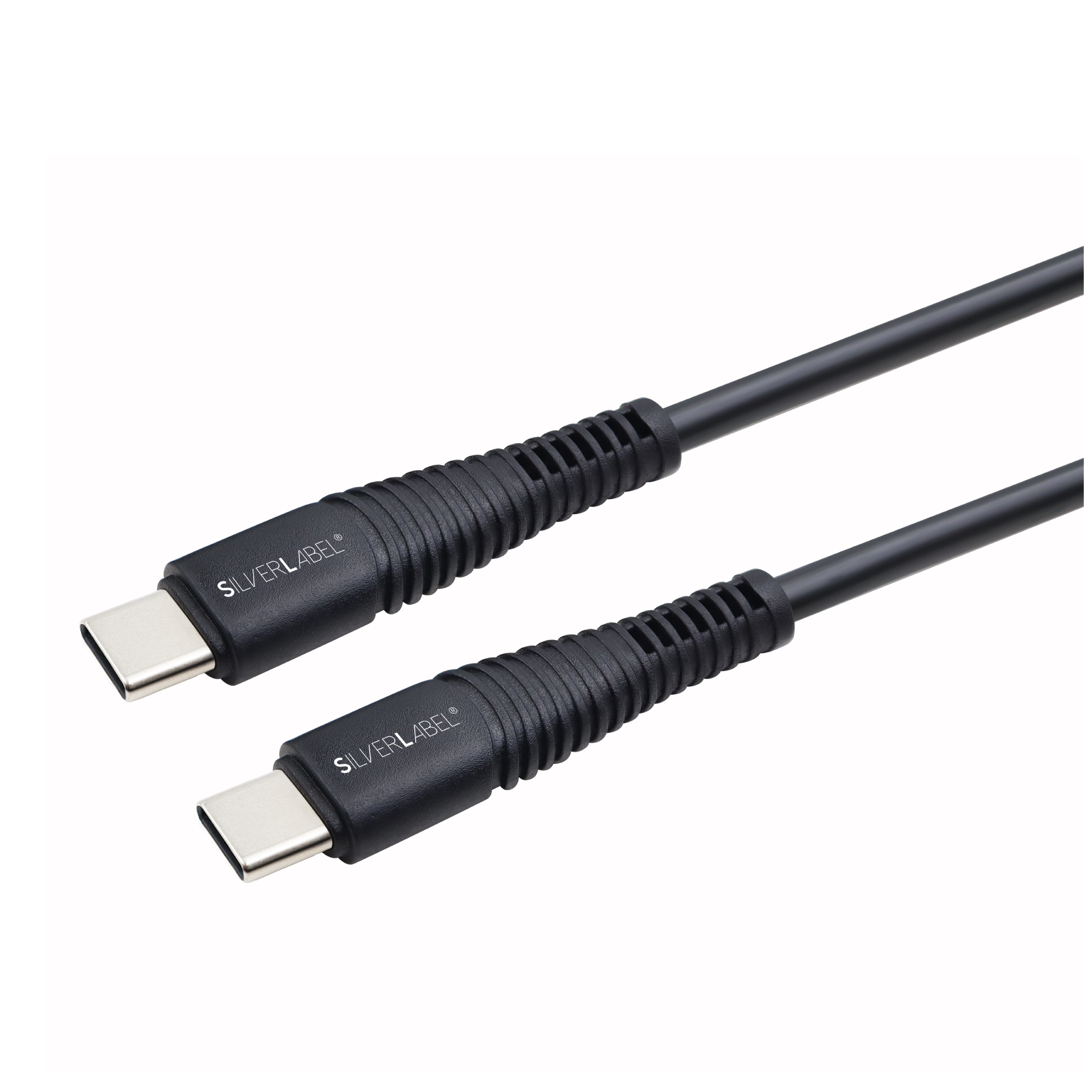 SilverLabel 3m USB-C to USB-C Cable Black  - 0