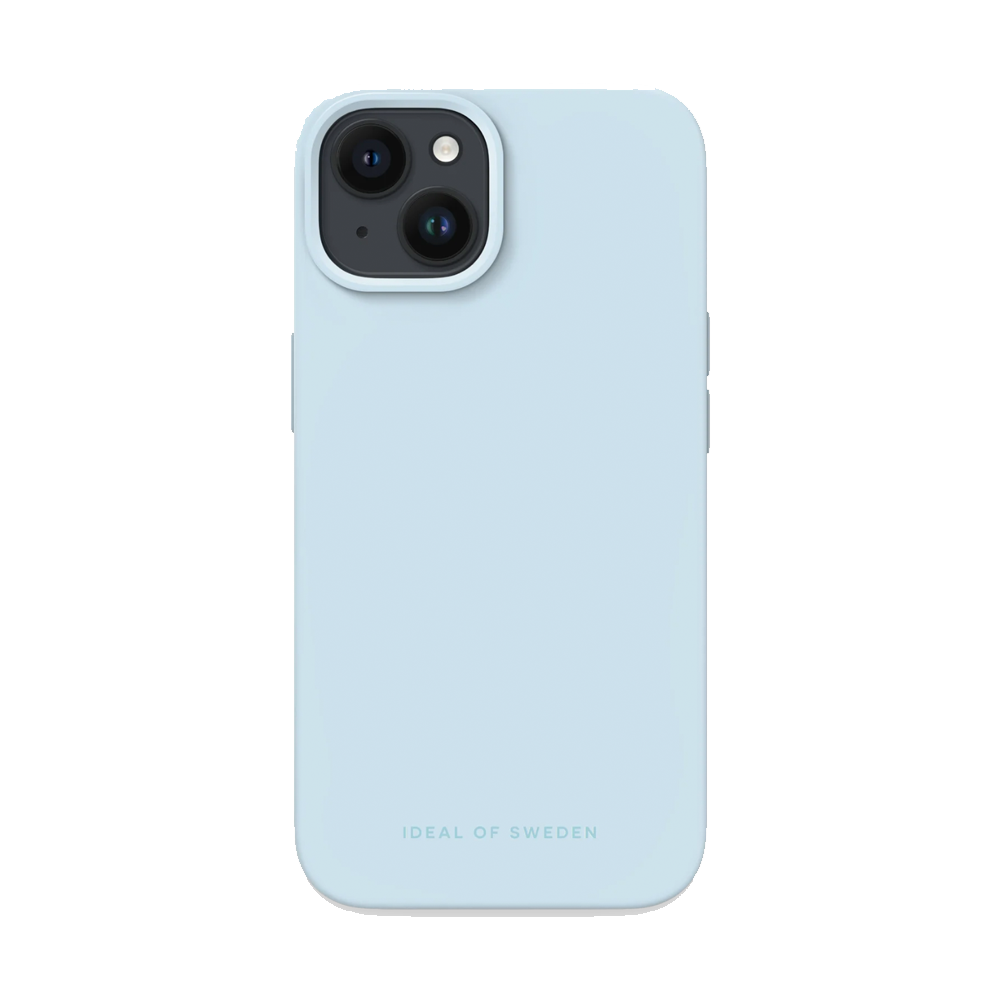iDeal of Sweden Silicone Case Magsafe iPhone 13/14 Light Blue