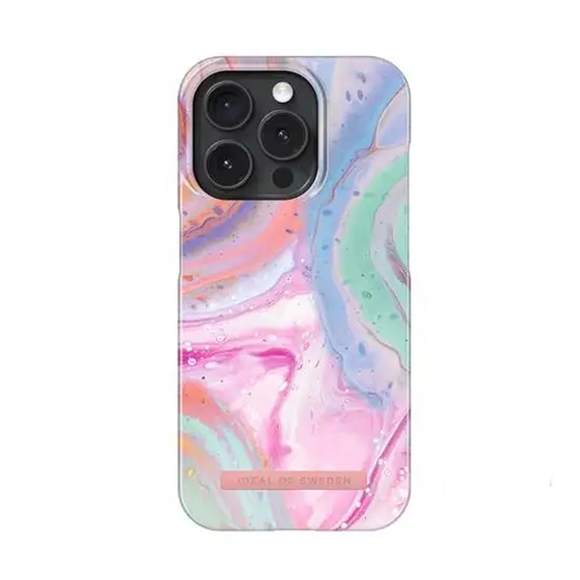 iDeal of Sweden FashionCase Magsafe for iPhone 15 Pro Max Pastel Marble