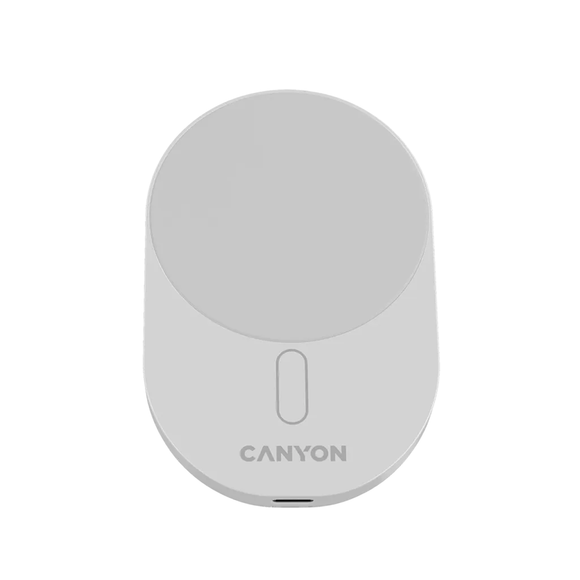 Canyon OnGrip 105 15W Qi2 Wireless Car Charger White