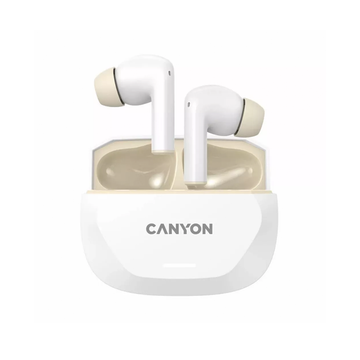 Canyon Hexagon 7 Headset TWS White Beige