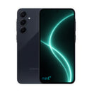 photo of Samsung Galaxy A55 5G dark blue with mint+ wallpaper